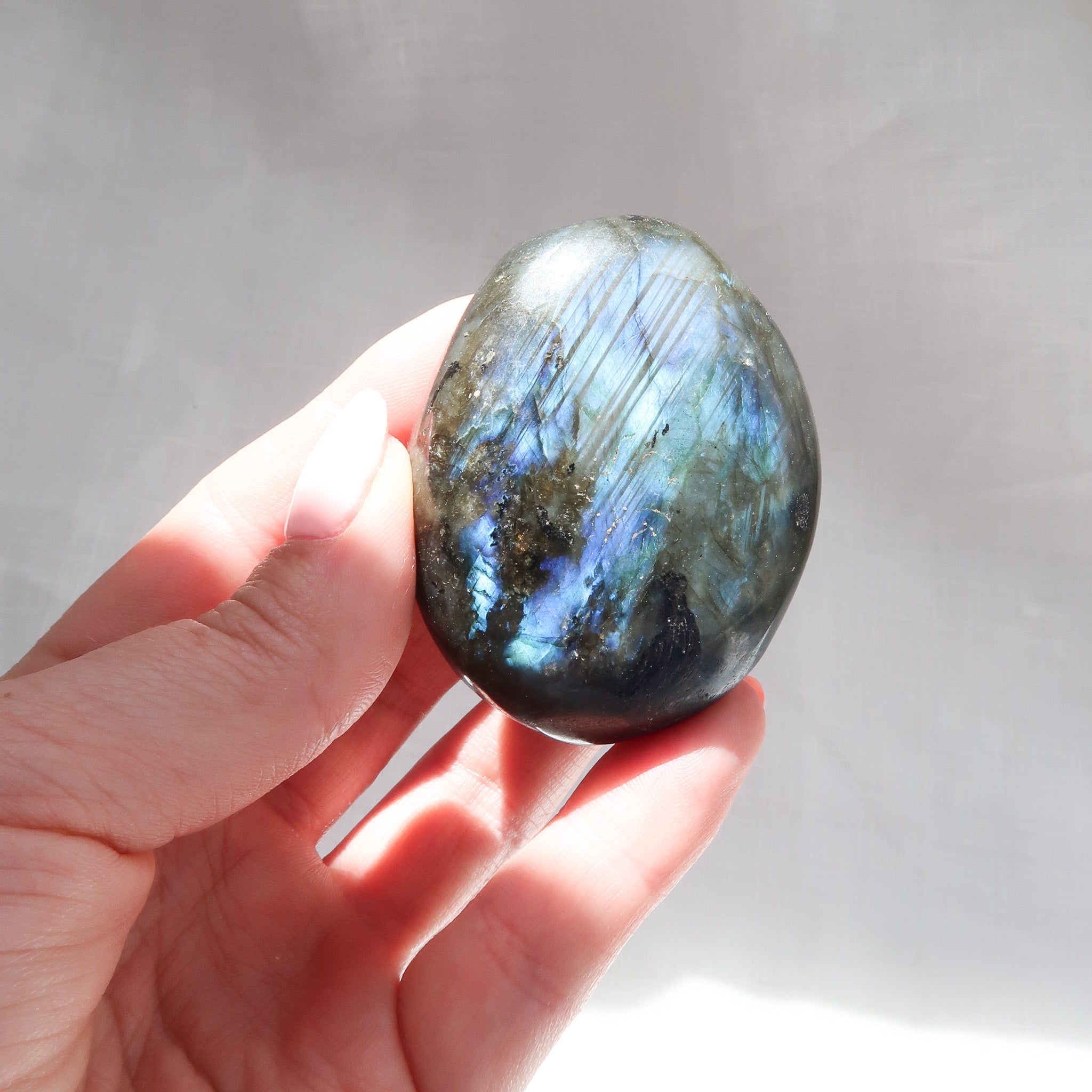 Labradorite Palm Stone