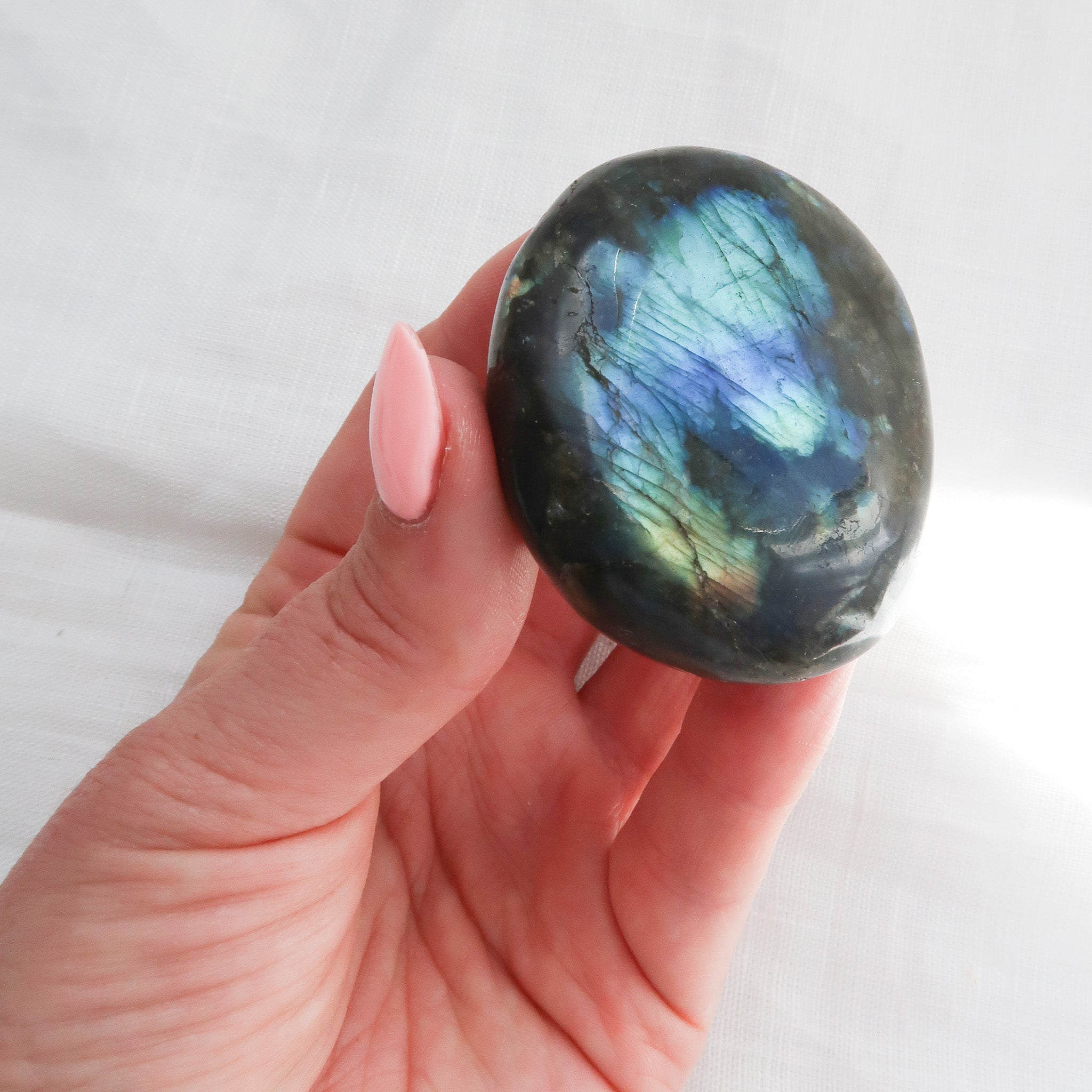 Labradorite Palm Stone