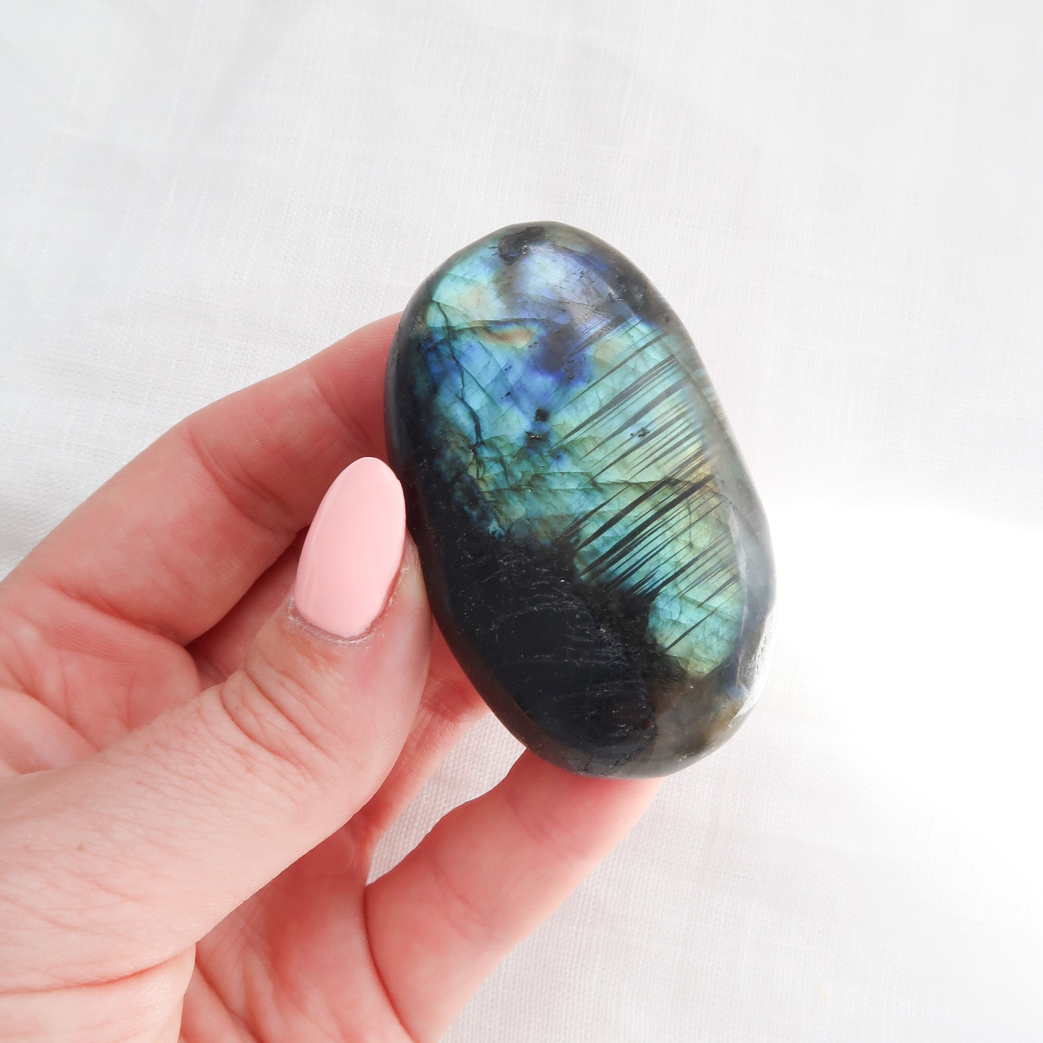 Labradorite Palm Stone