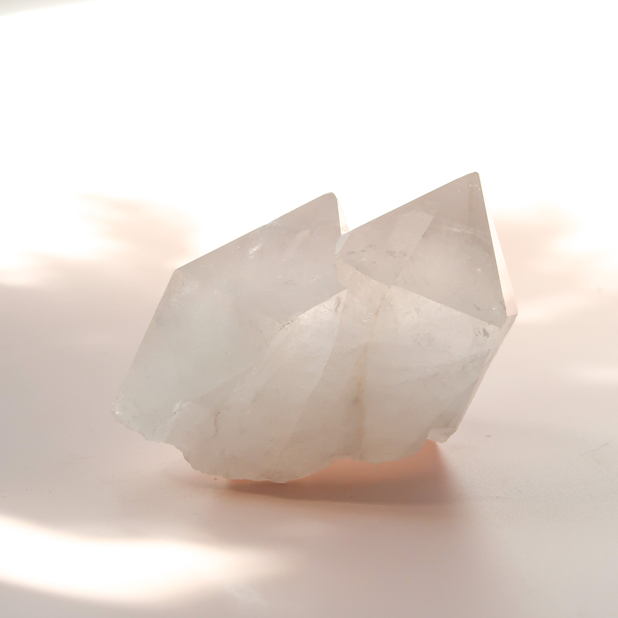 Clear Quartz Raw | Twin Point