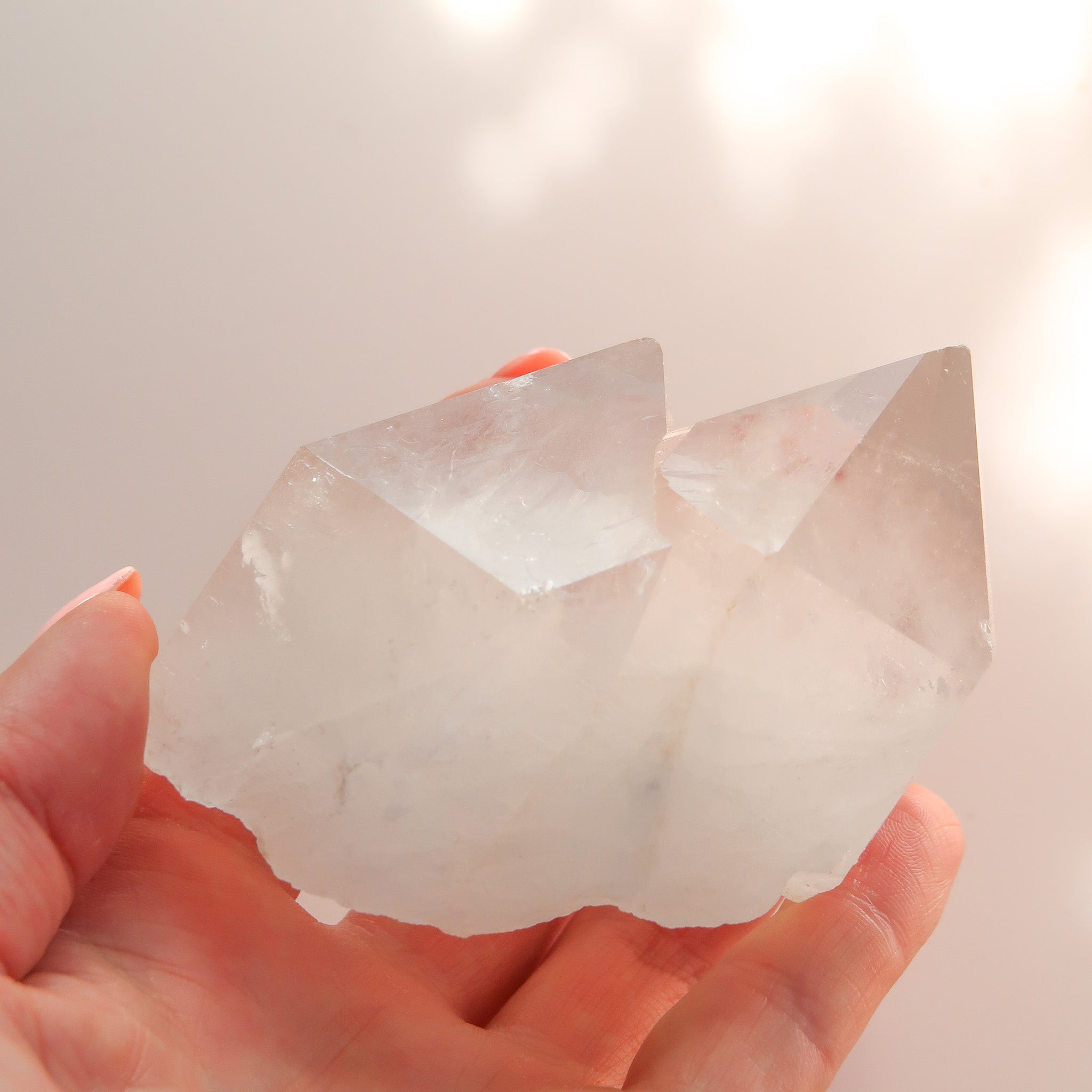 Clear Quartz Raw | Twin Point