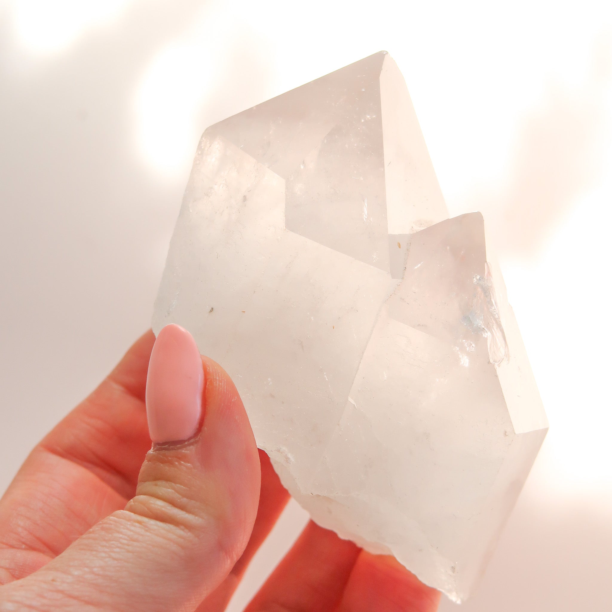 Clear Quartz Raw | Twin Point