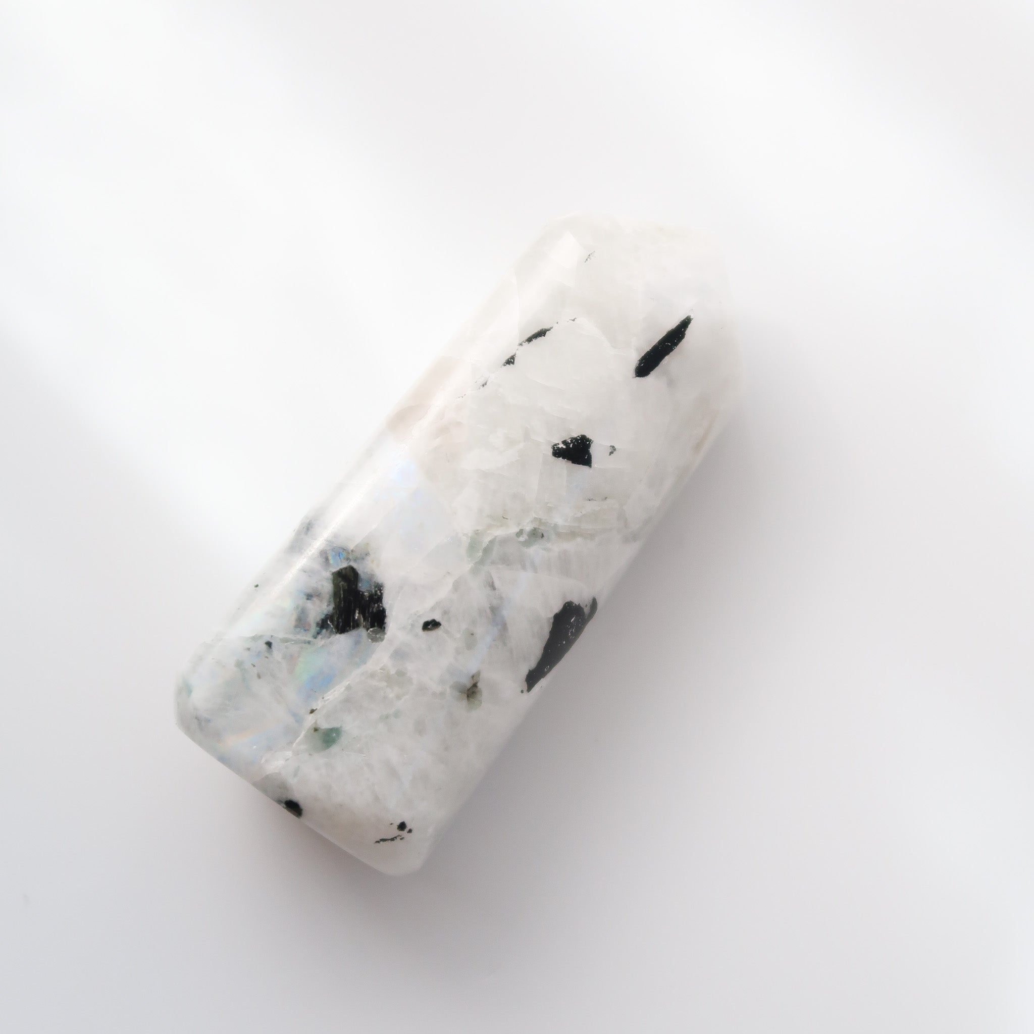 Rainbow Moonstone Point