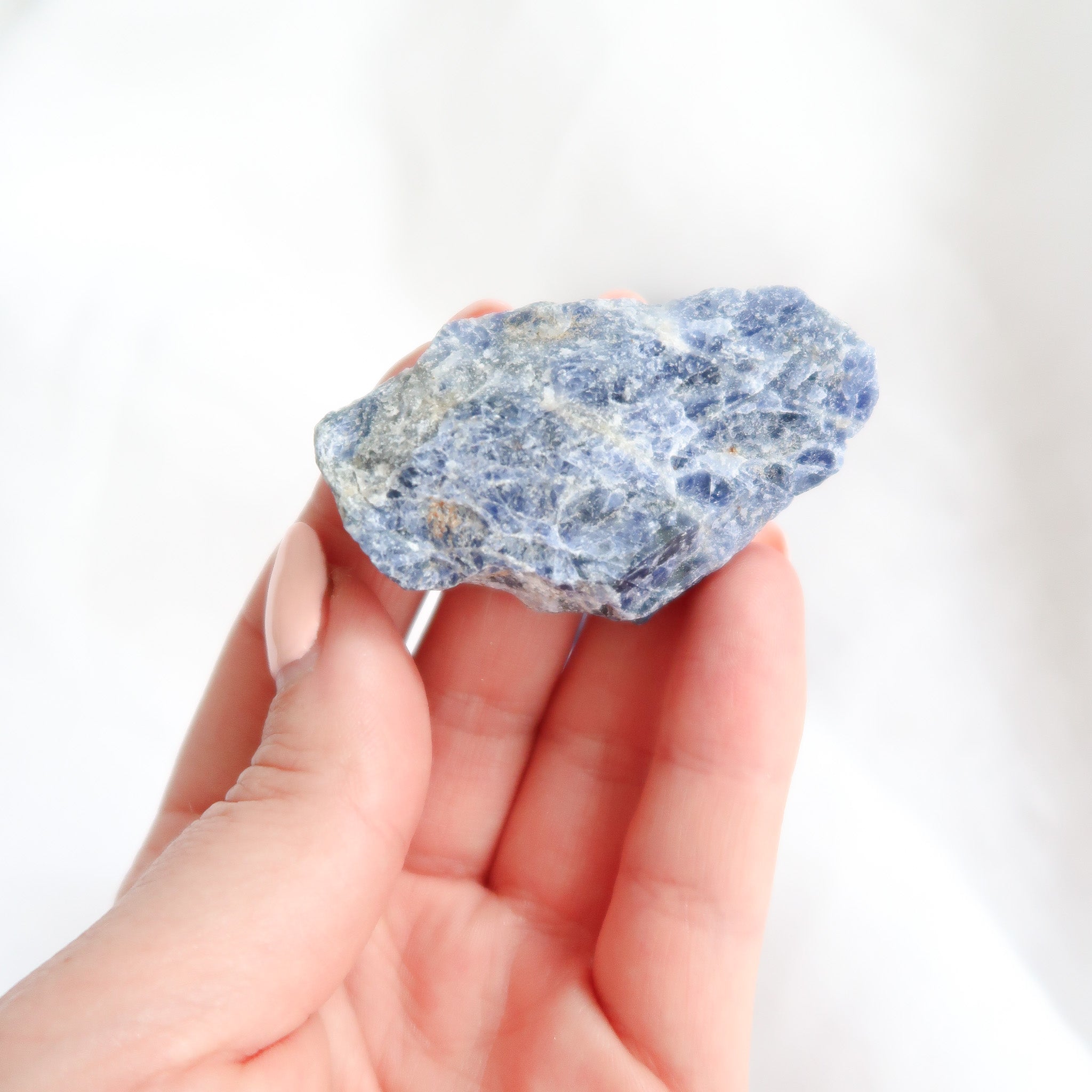 Sodalite Raw and Rough Crystals