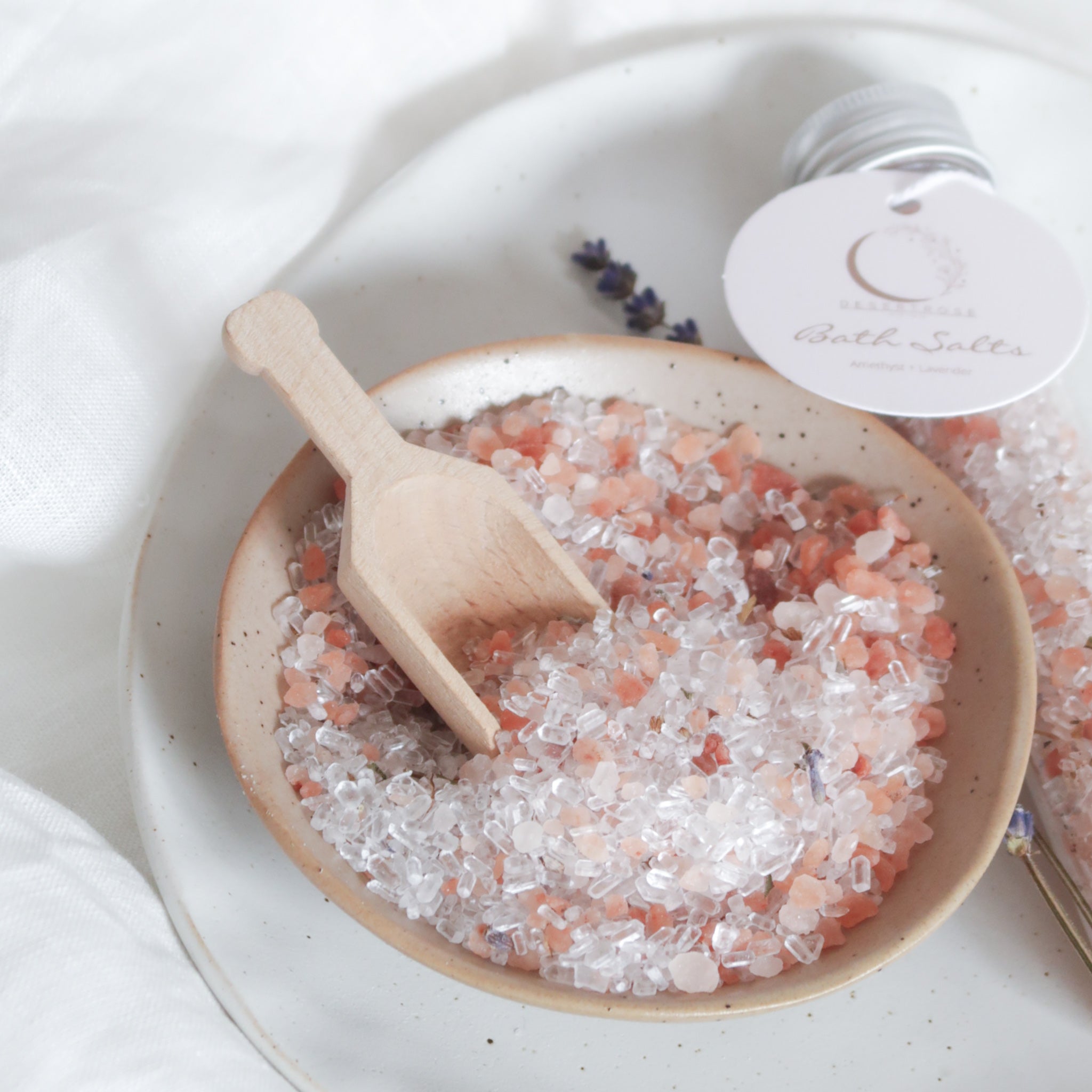 Amethyst + Lavender Bath Salts