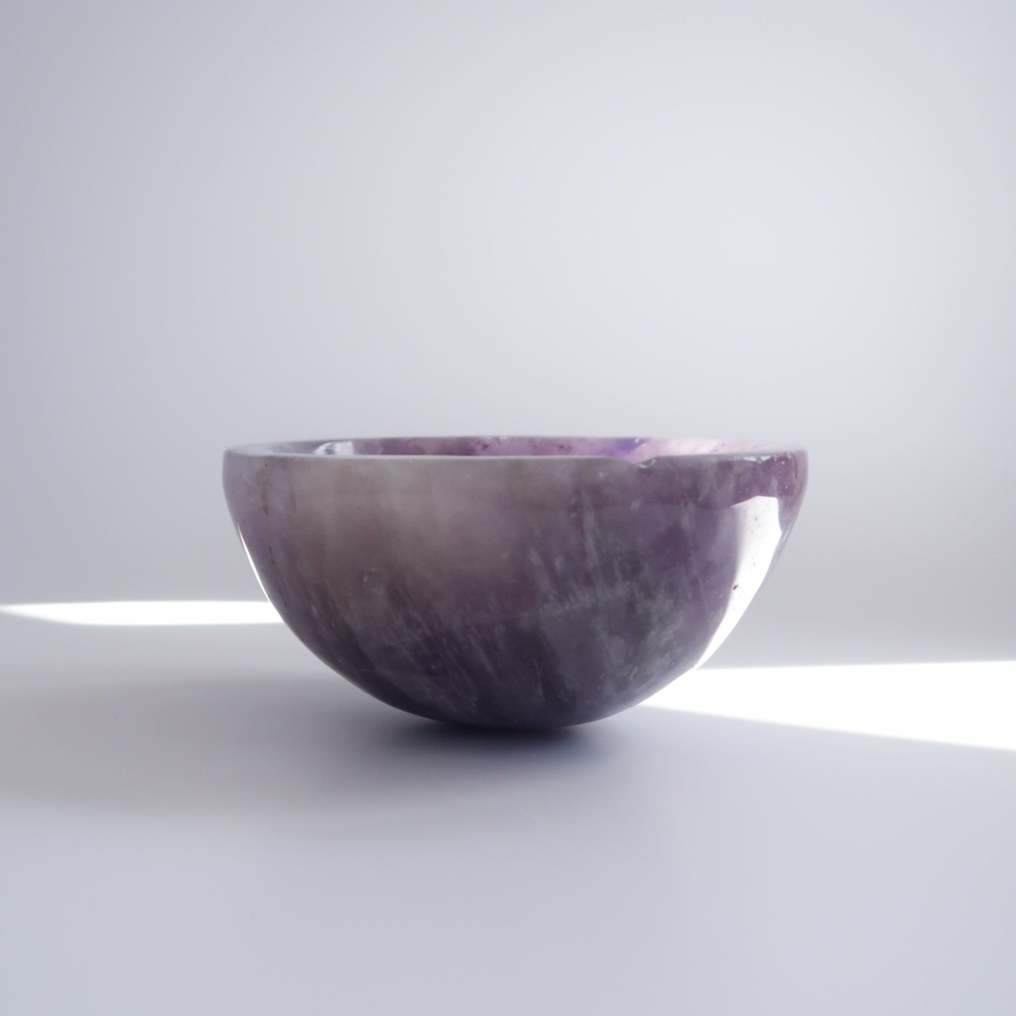 Amethyst Bowl | Hand Carved + Polished