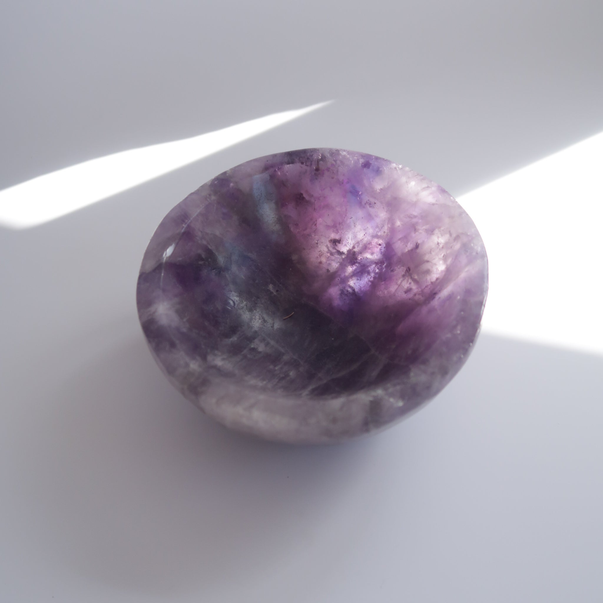 Amethyst Bowl | Hand Carved + Polished