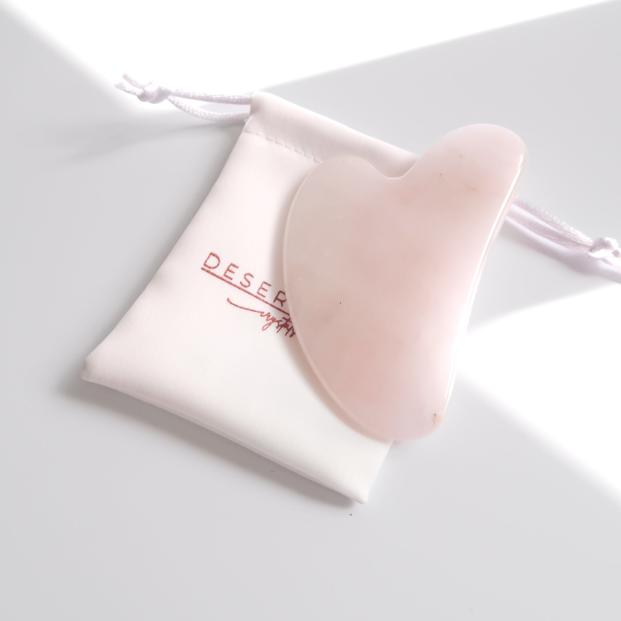 Rose Quartz | Gua Sha Facial Massage Tool