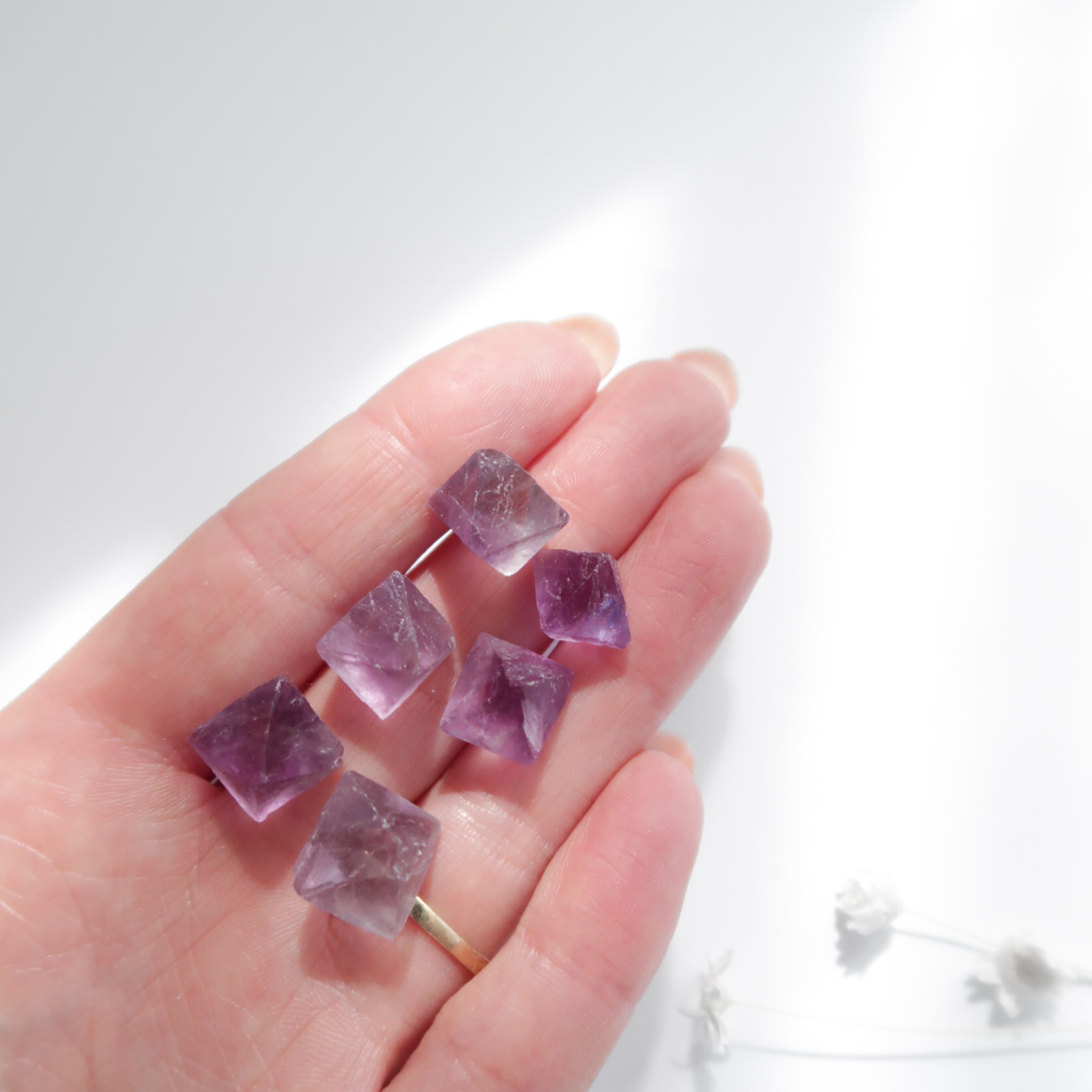 Fluorite Octahedron