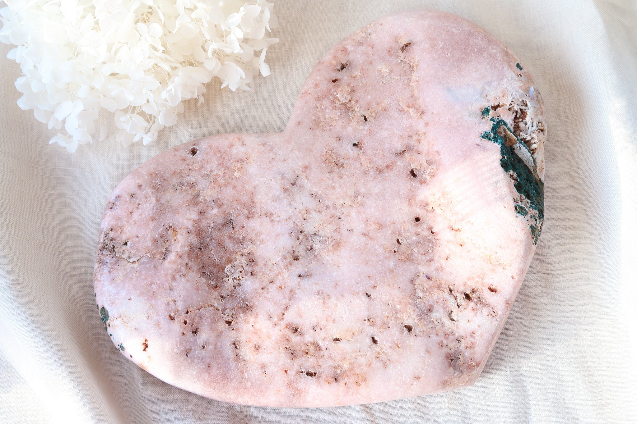Pink Amethyst Heart