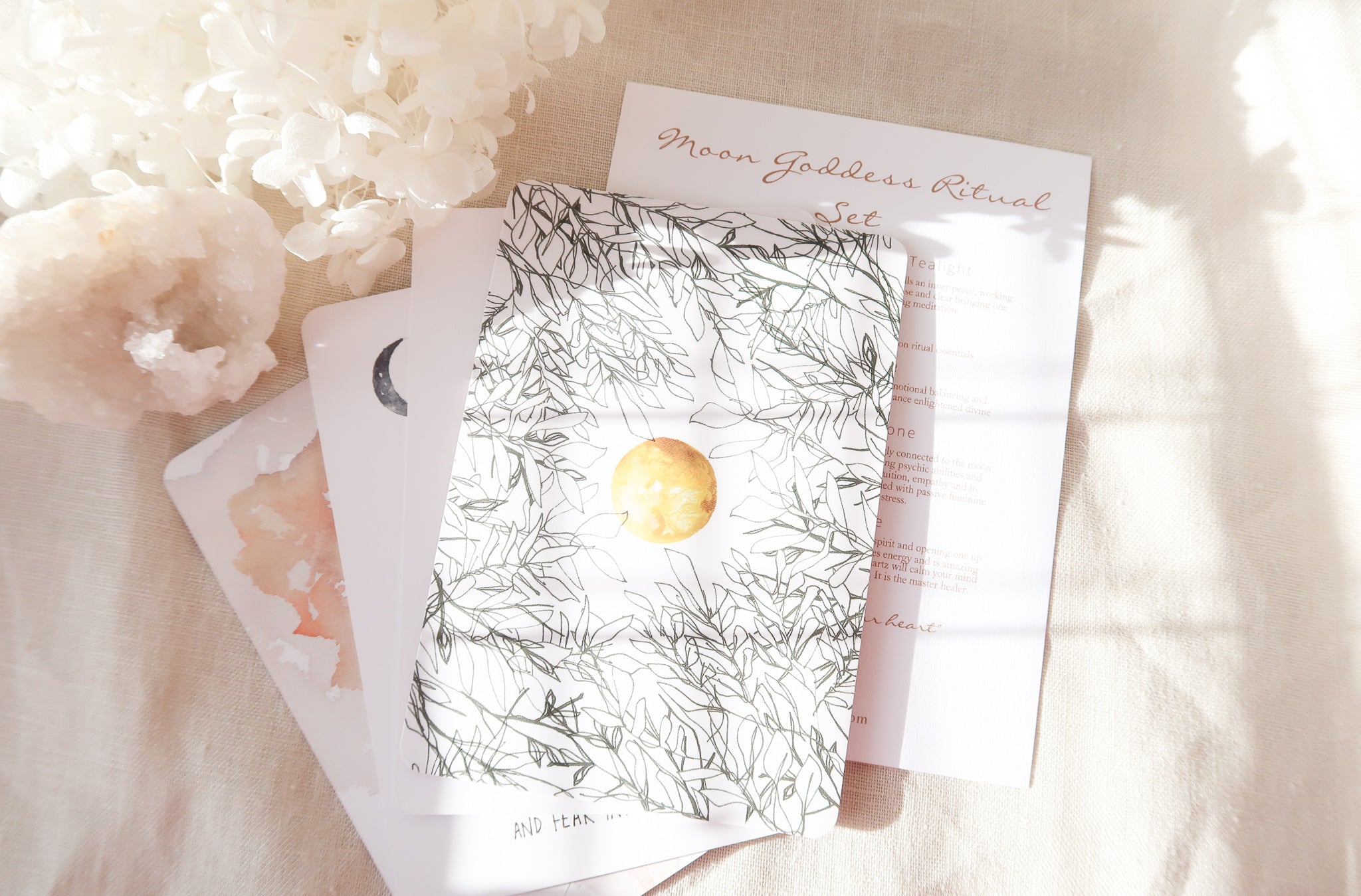 Moon Goddess Ritual Set