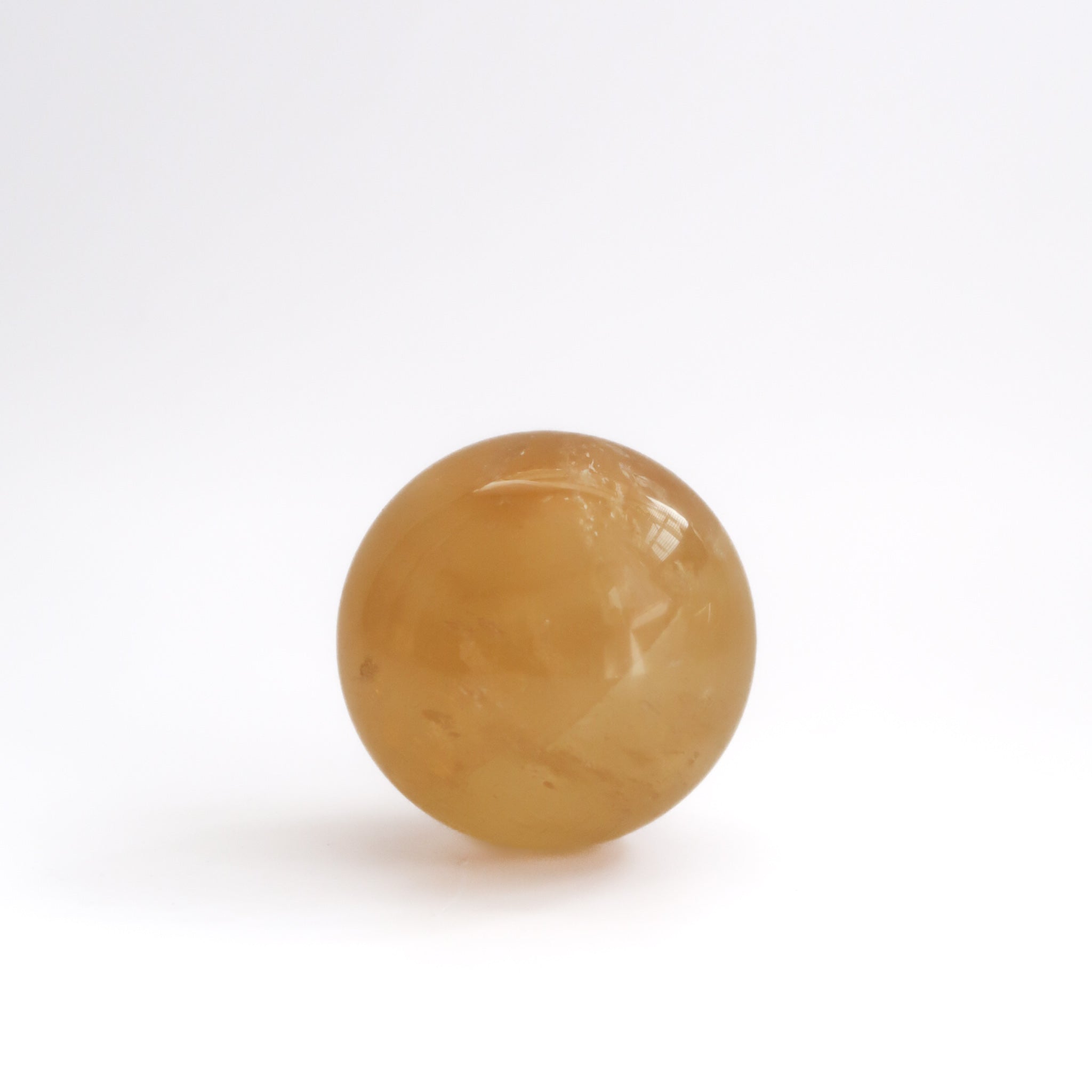 Orange Honey Calcite Sphere