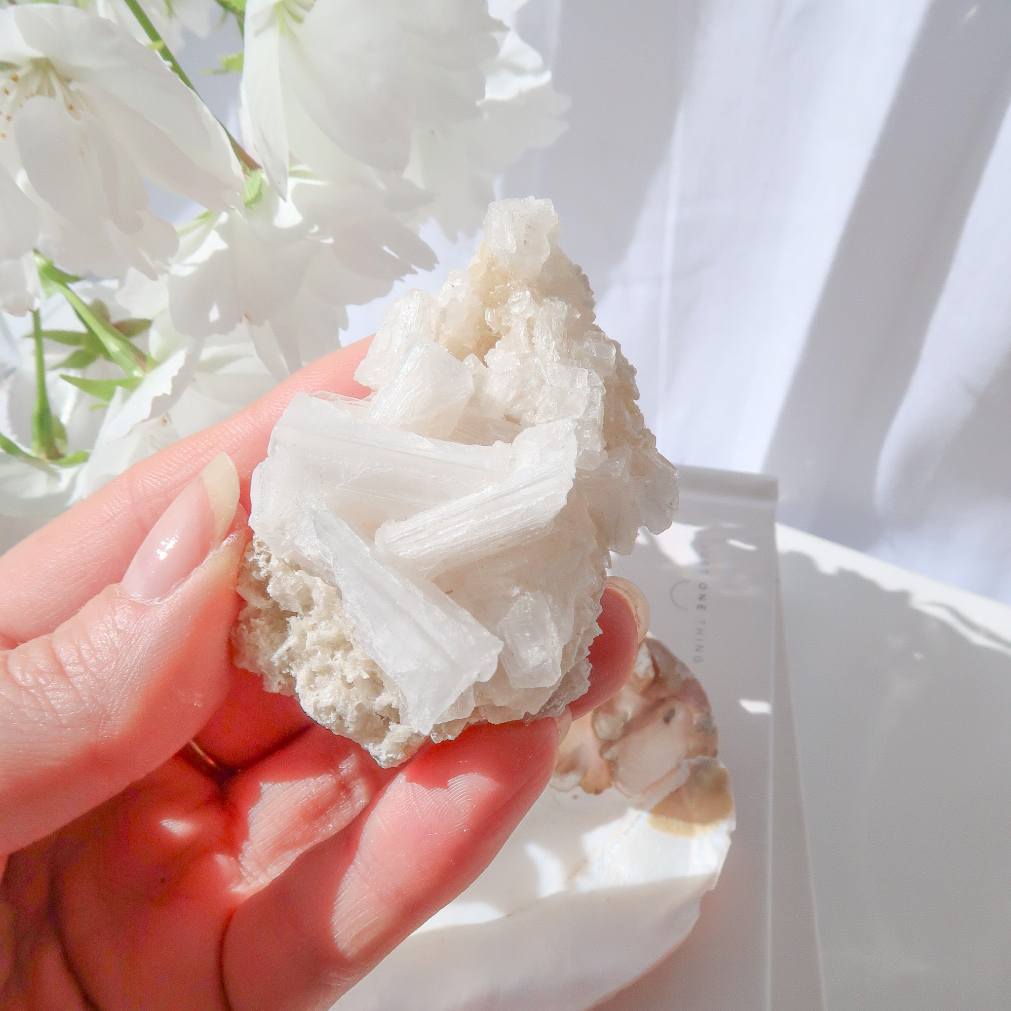 Halite Cluster | White