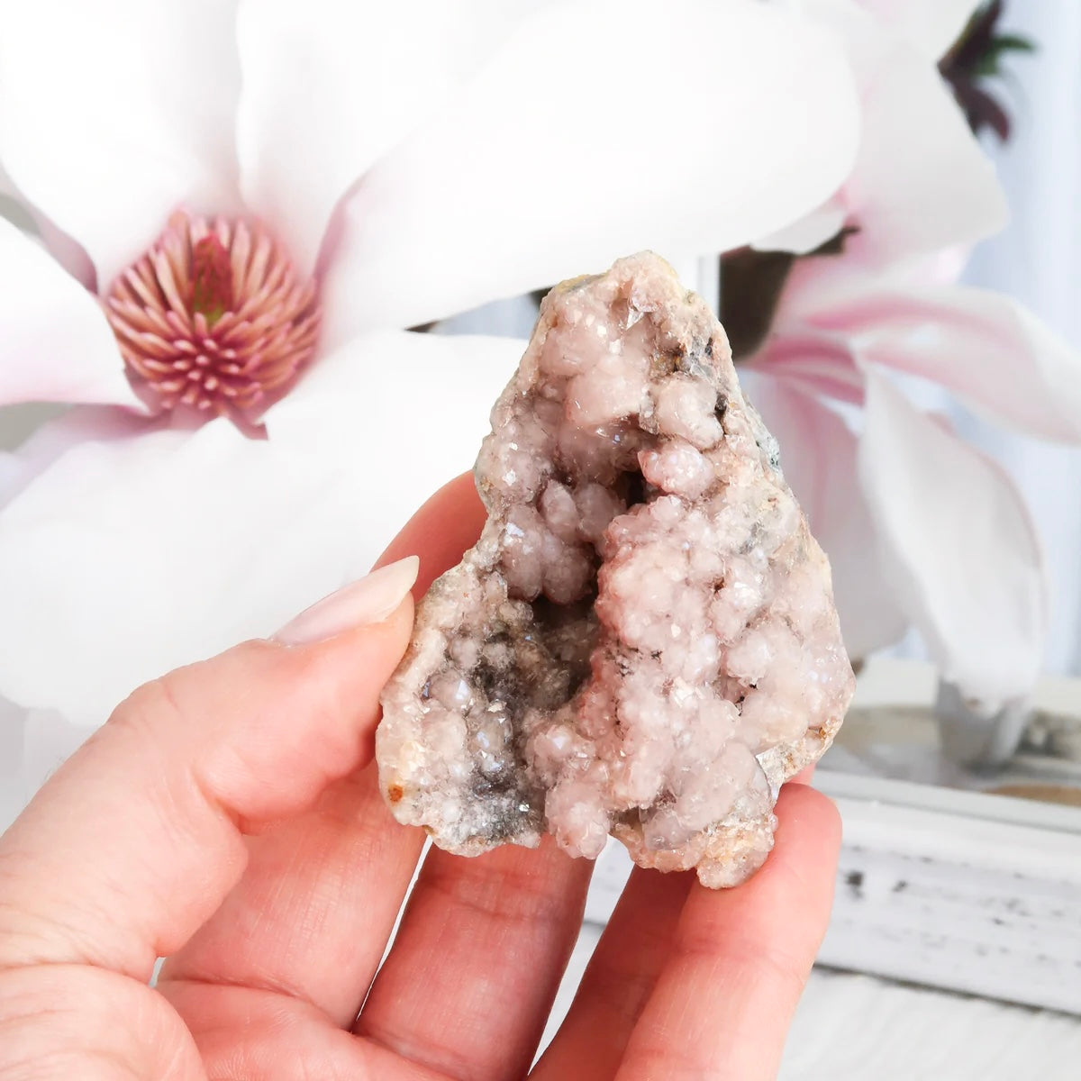 Pink Amethyst Cluster