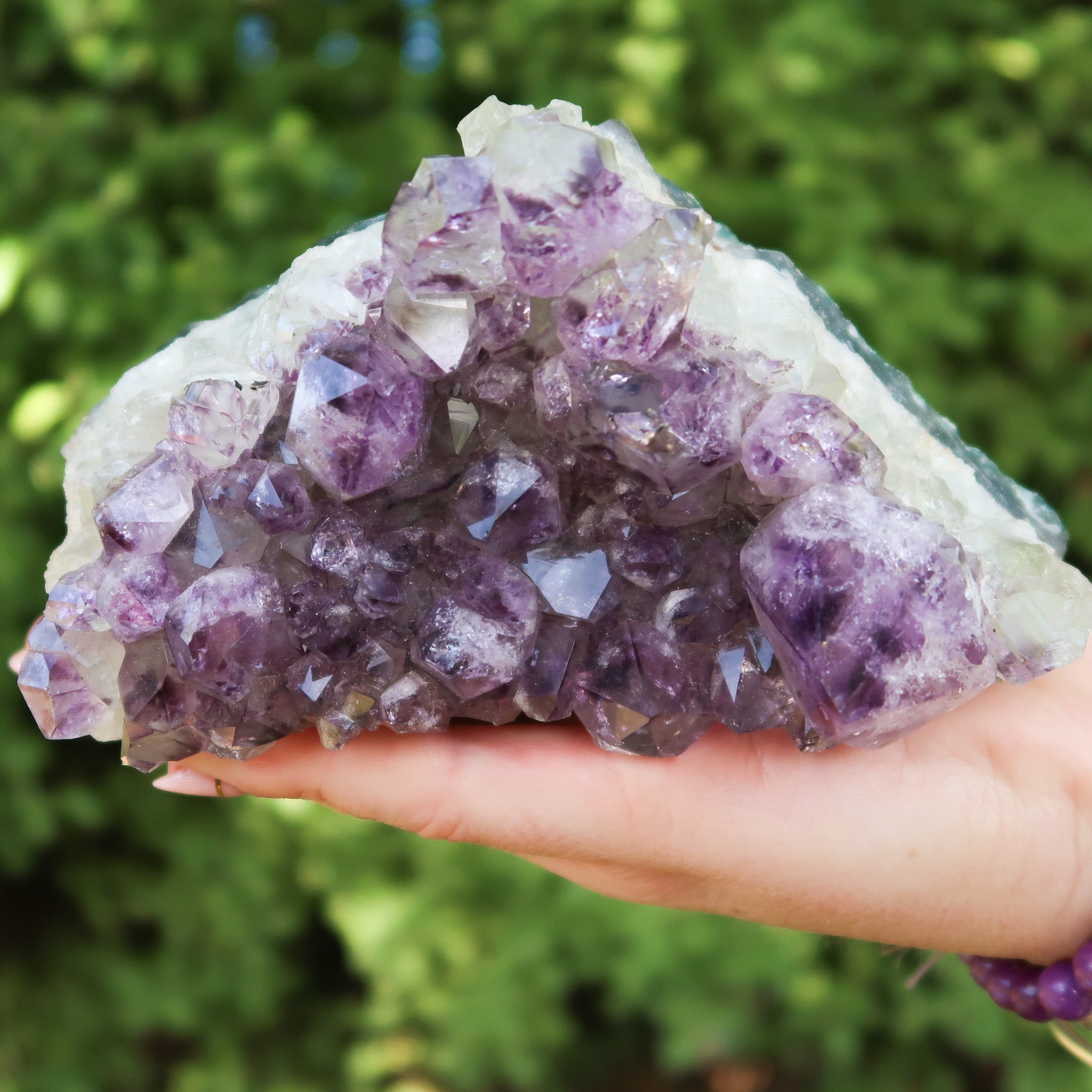 Amethyst Cluster | Cut Base