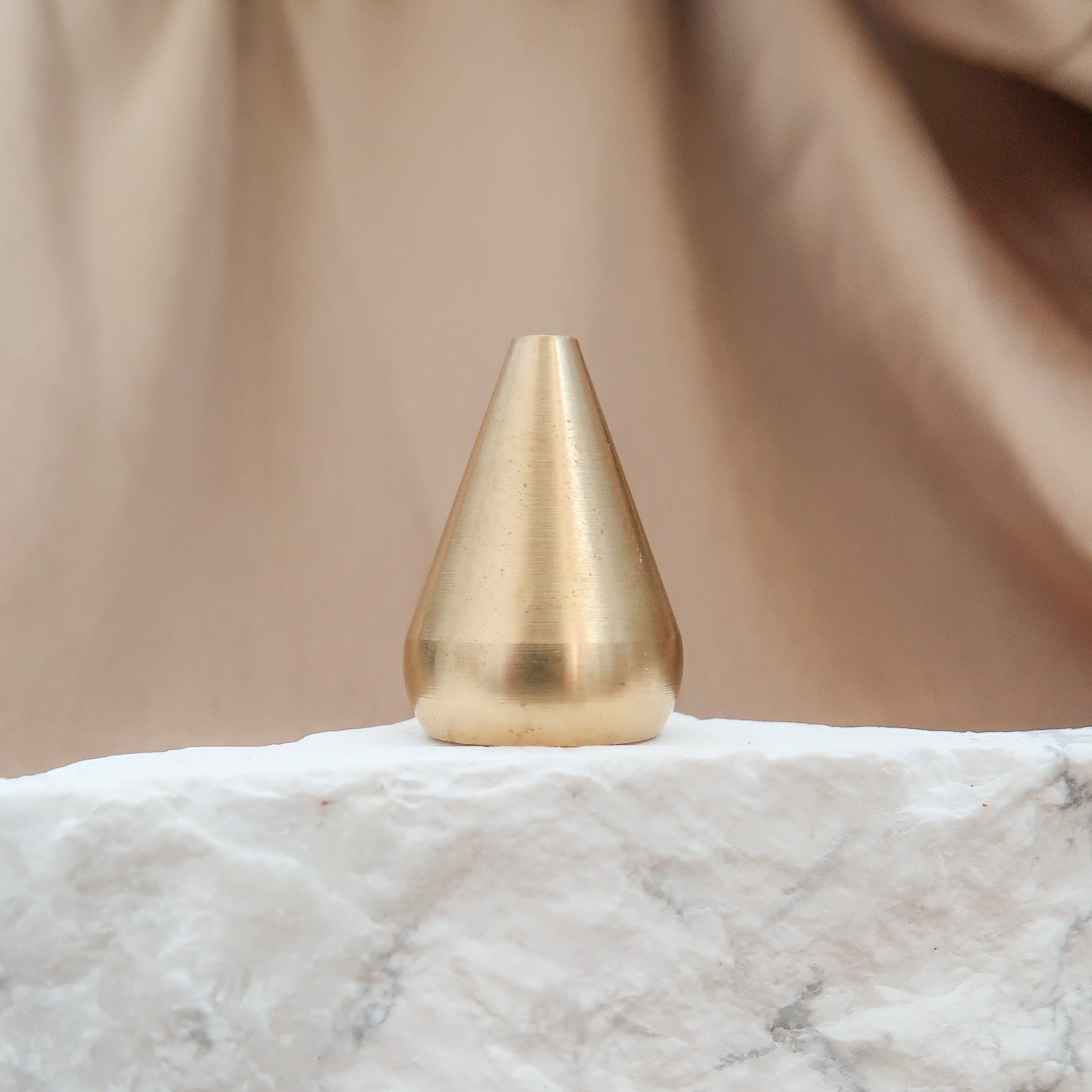 Brass Incense Holder - Tear Drop