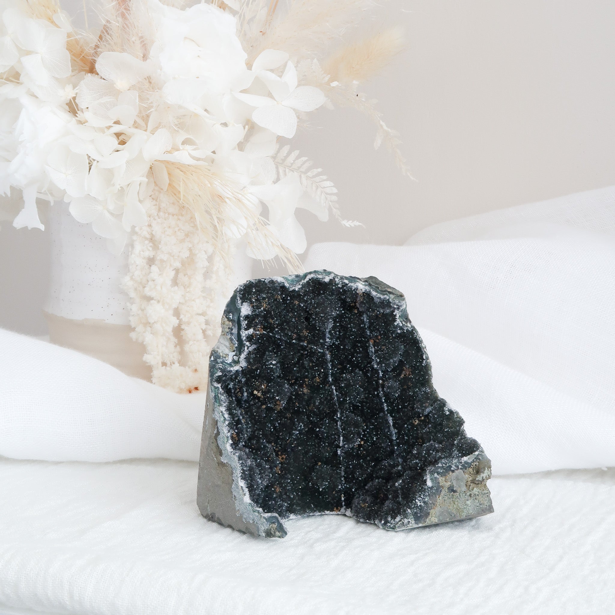 Black Amethyst | Cut Base