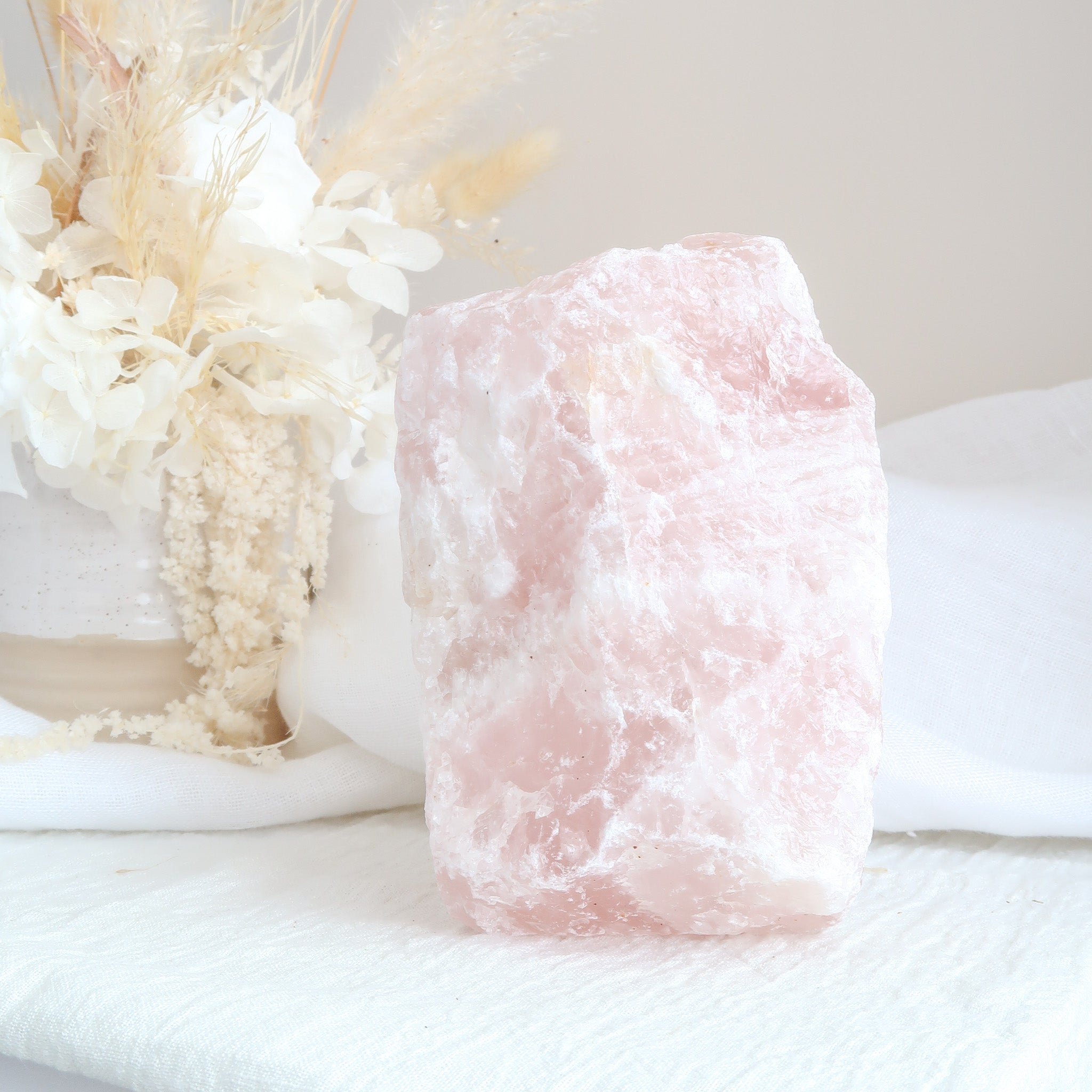 Rose Quartz Raw | Large