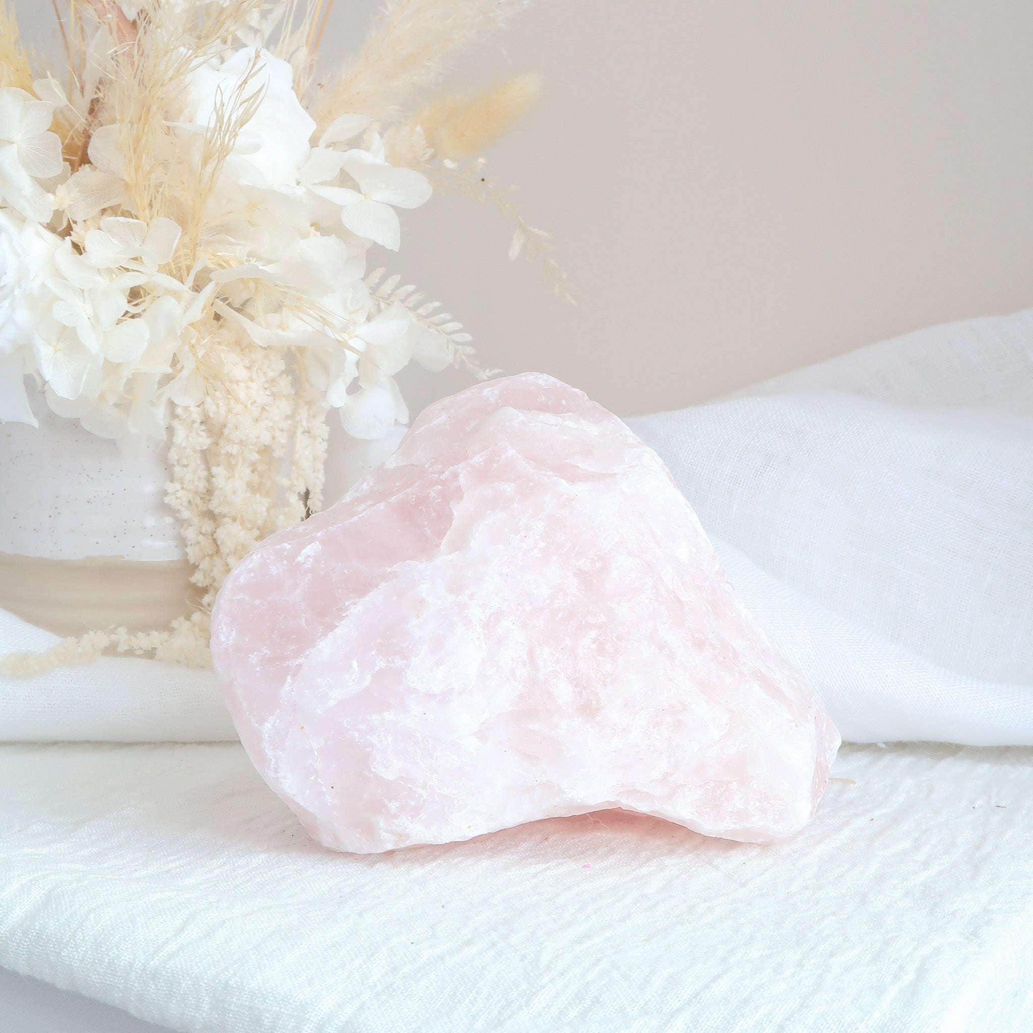 Rose Quartz Raw | Large