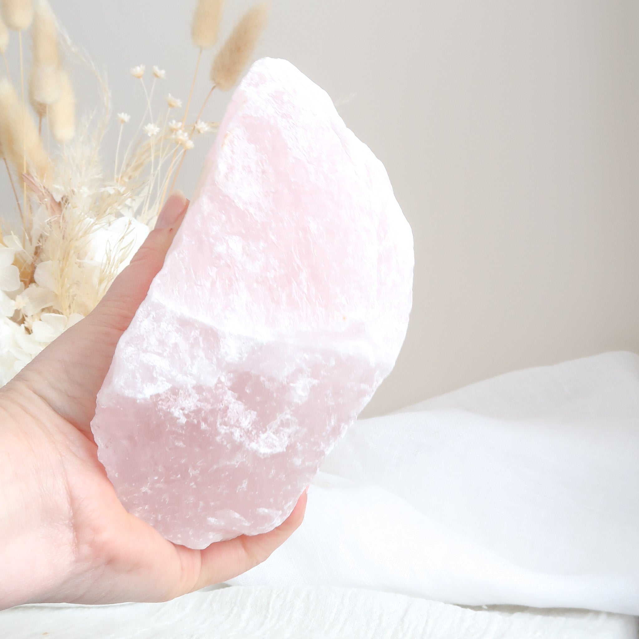 Rose Quartz Raw | Large