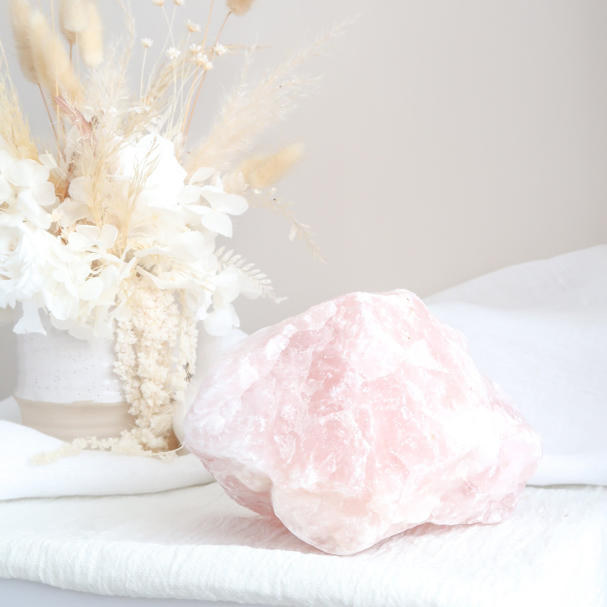 Rose Quartz Raw | Large