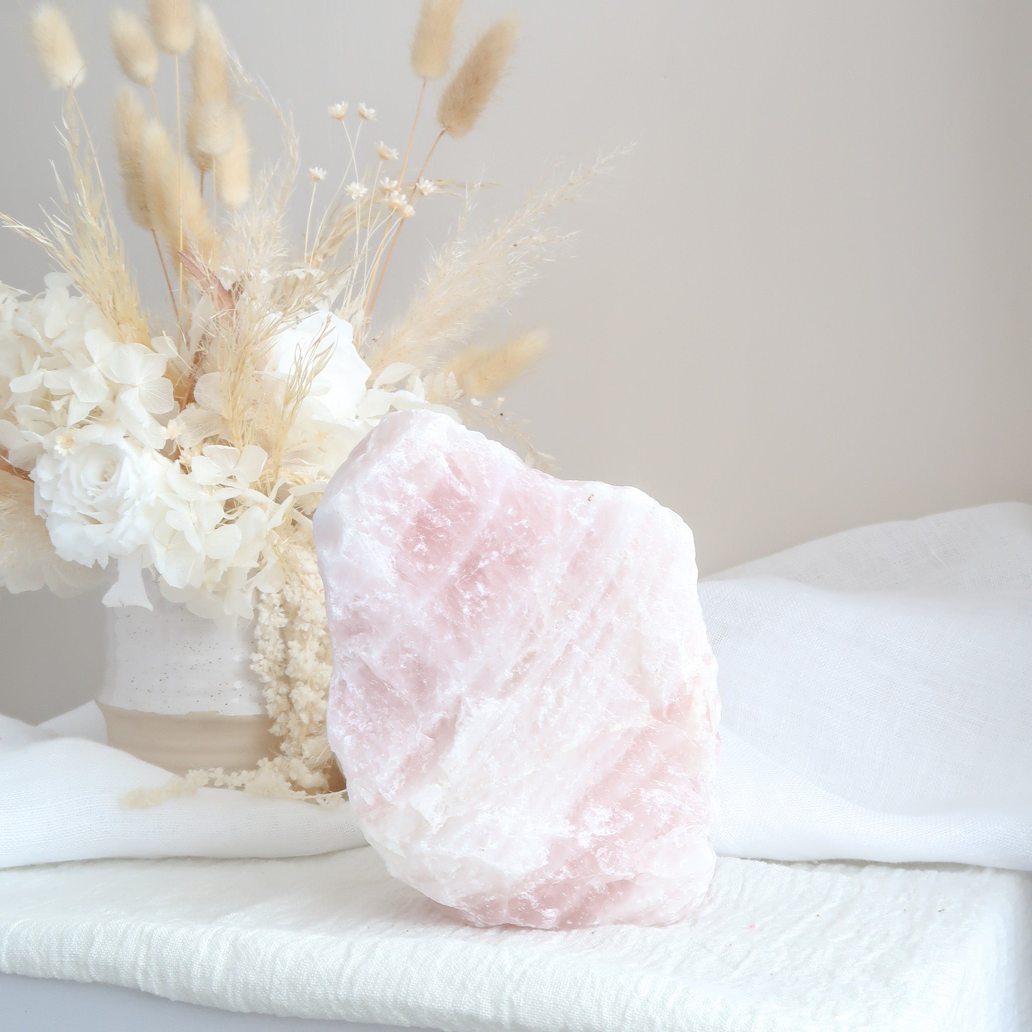 Rose Quartz Raw | Large