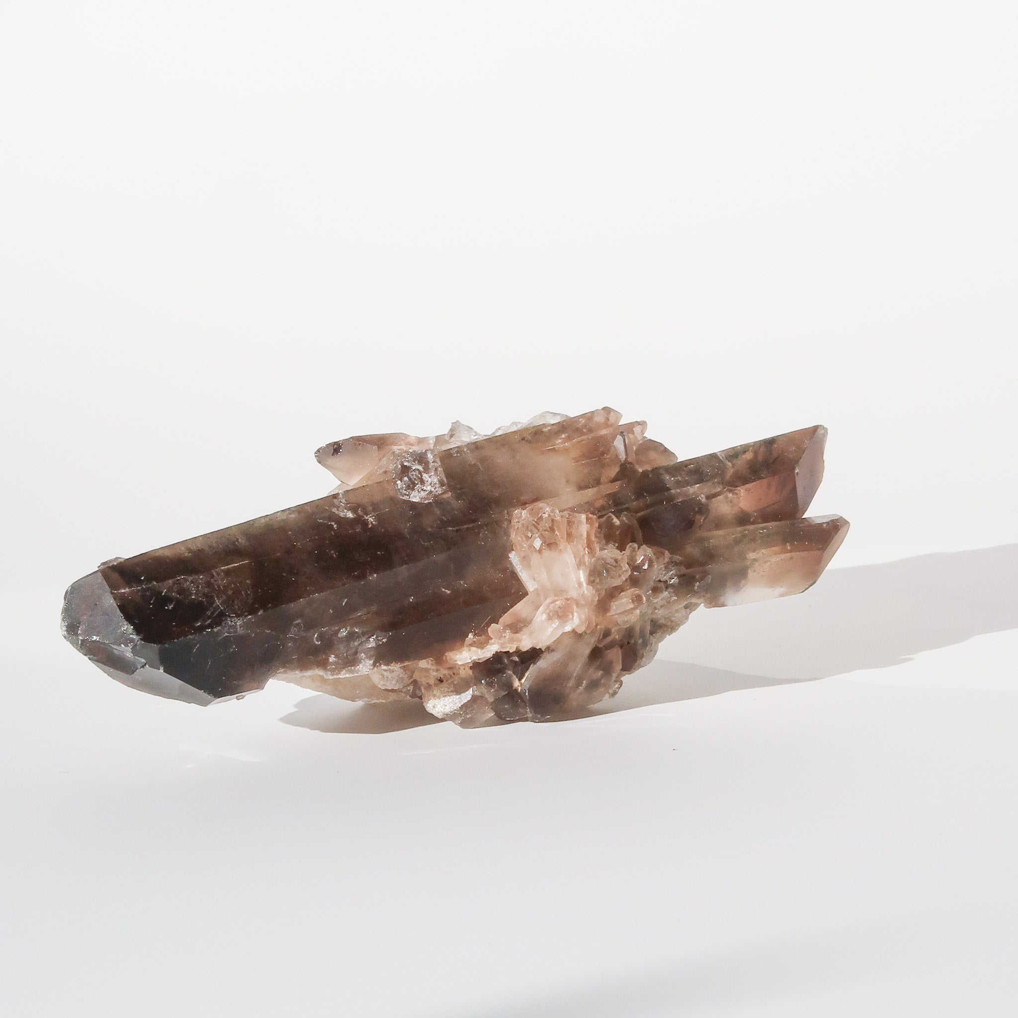 Smoky Quartz Cluster