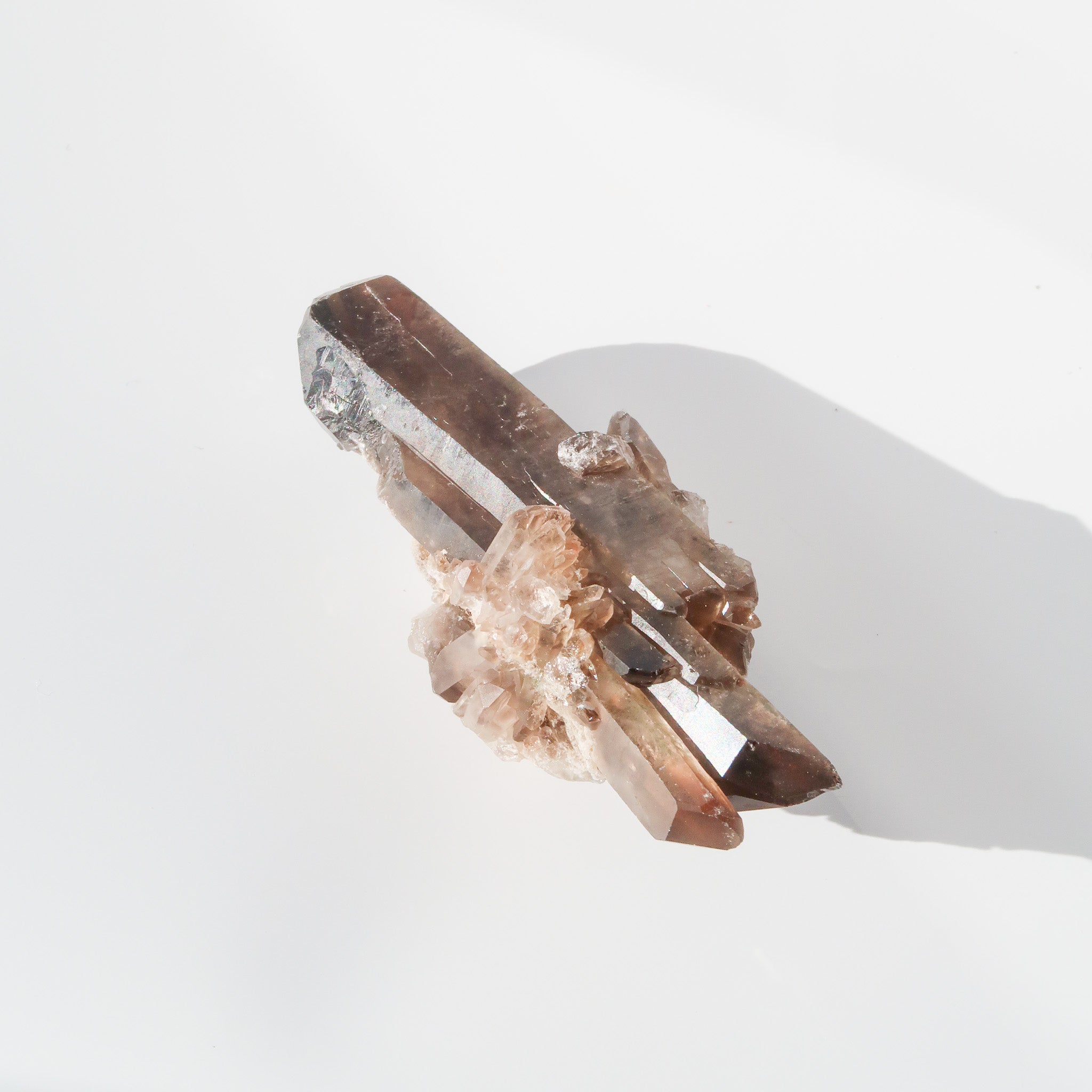 Smoky Quartz Cluster